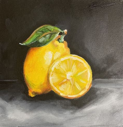Lemon Still Life Artbase