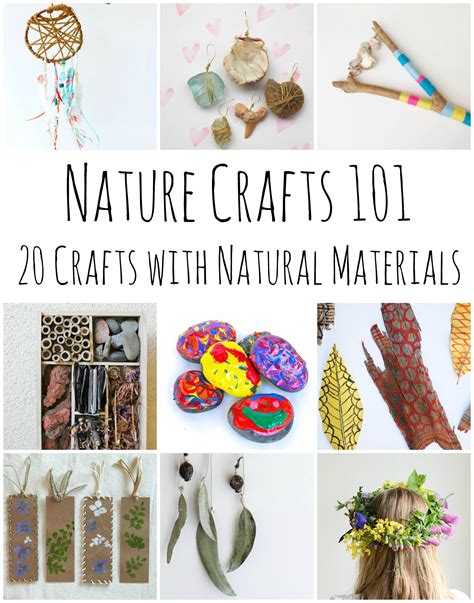 Nature Crafts For Kids To Do All Year Round Red Ted Art
