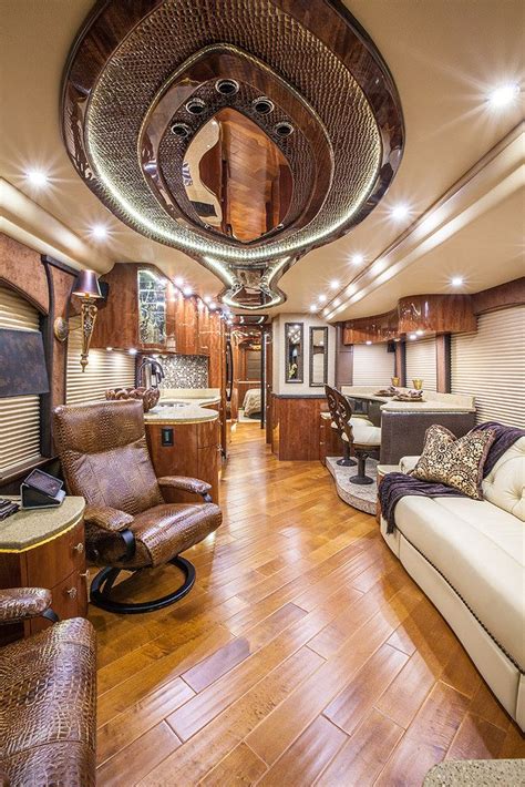Denali lite fifth wheels by dutchmen rv are light on weight but not on features. Prevost Motor Coach Interiors 41 | Luxury rv, Rv interior ...
