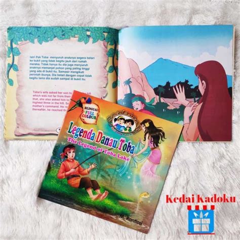 Promo Buku Cerita Rakyat Nusantara Danau Toba Bergambar Billingual