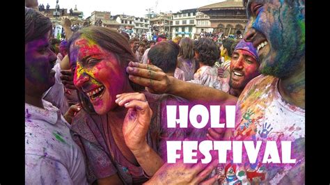 Holi Festival Kathmandu Nepal 2018 Youtube