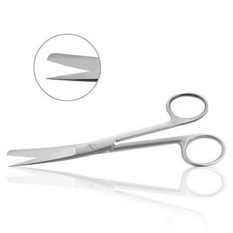 Stainless Steel Ce 4534 Dissecting Scissors For Hospital Size