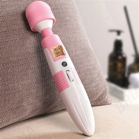 Lcd Magic Wand Japan Big Vibrator G Spot Powerful Clitoris Ttvip Sex Toys