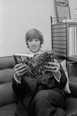 ENGLISH MUSICIAN RINGO Starr Drummer With The Beatles OLD PHOTO EUR PicClick DE