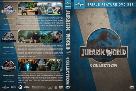 The Jurassic World Collection R1 Custom Dvd Cover Dvdcovercom