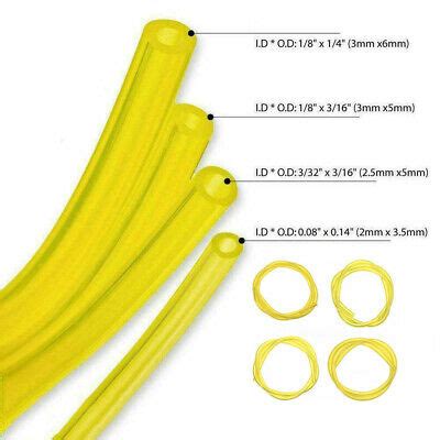 What kind of fuel line does a strimmer use? Fuel Gas Line Pipe Hose 1M For Trimmer Whipper Chainsaw ...
