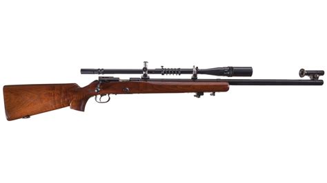 Winchester Model 52c Bolt Action Target Rifle With Unertl Scope Barnebys