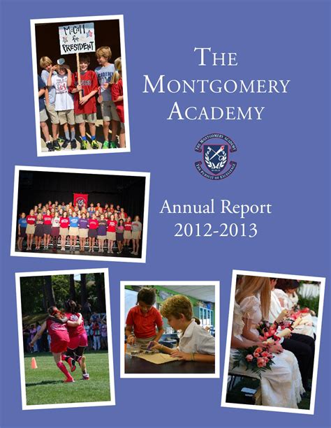 Annual Report 2013 By Montgomery Academy Issuu