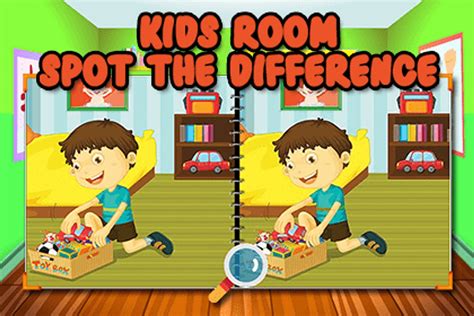 Kids Room Spot The Difference Gratis Online Spel Funnygames