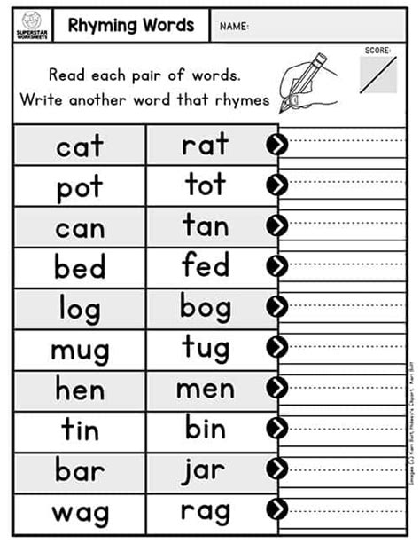 Reading For Kindergarten Worksheets Printable Kindergarten Worksheets