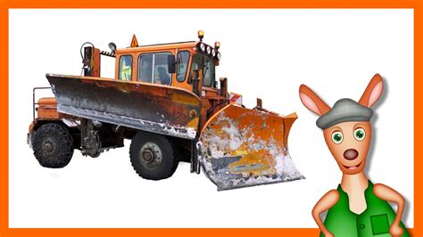 Snow Plow Trucks Videos For Kids Preschool And Kindergarten Learning