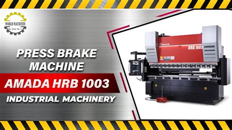 Amada Hrb 1003 Press Brake Machine Youtube