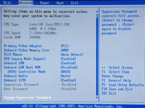 This is a handy list, though dangerous. Ordinateurs de bureau HP et Compaq - Réglages du BIOS pour ...