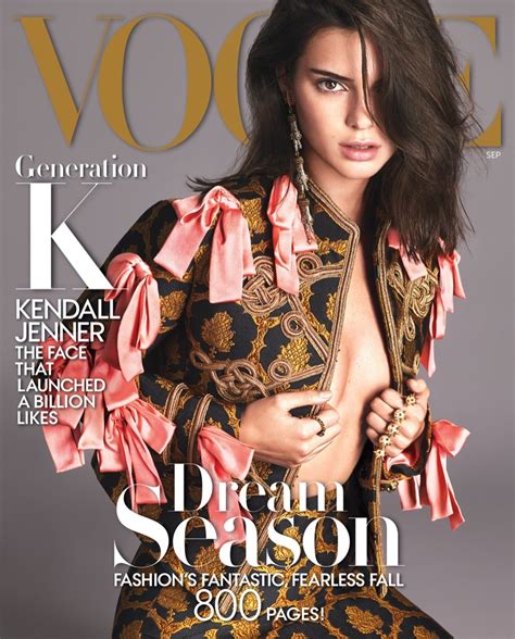 Kendall Jenner Vogue Magazine Cover List