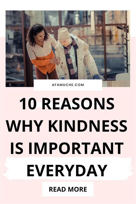 10 Reasons Why Kindness Is Important Everyday Afam Uche