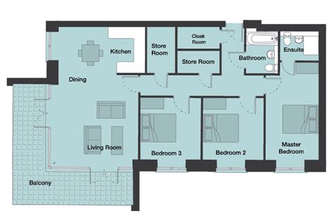 Typical 3 Bedroom Apartment Floor Plans Charlotte Apartments