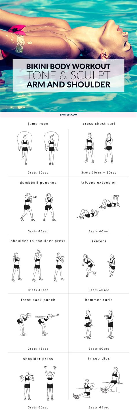 Arm And Shoulder Bikini Body Workout