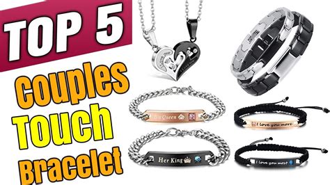 long distance touch bracelet set for couples youtube