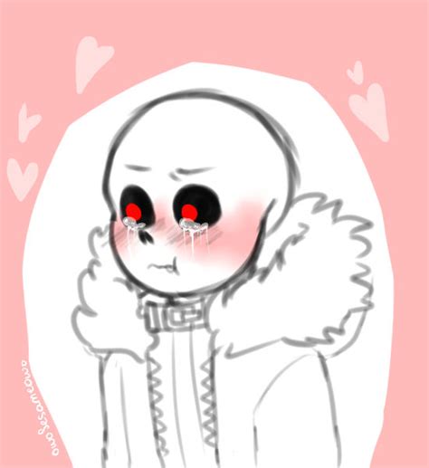 Cute Uf Sans Crying By Owosesameowo On Deviantart