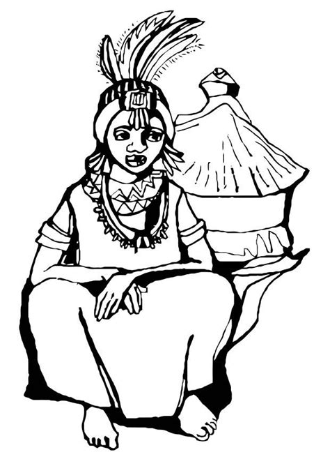 African witch (inspired by karaba the witch in the movie kirikou and. Coloring-page-african-woman-dl - AZ Dibujos para colorear