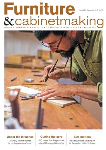 Furniture And Cabinetmaking Magazine December 2017 Subscriptions