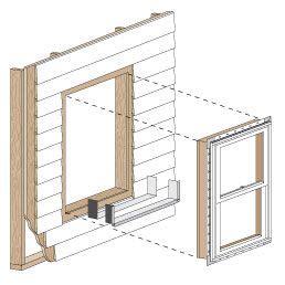 Full Frame Replacement Window Frame Type | Pella | Windows ...