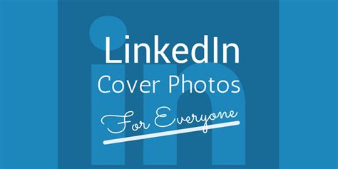 Essentially, the cover picture you choose should tell your professional story in a visual way. LinkedIn Opens Cover Photos For Everyone | Linkedin cover photo, Linkedin background, Linkedin ...