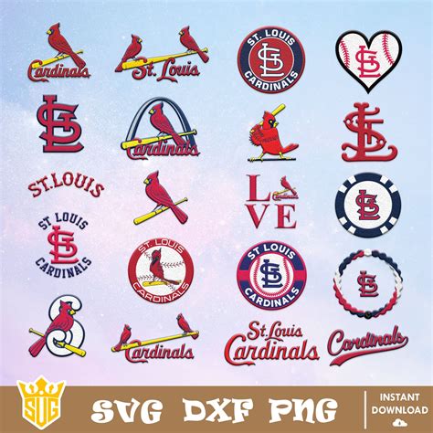 St Cardinals Studio Software Mlb Teams Baseball Team Silhouette