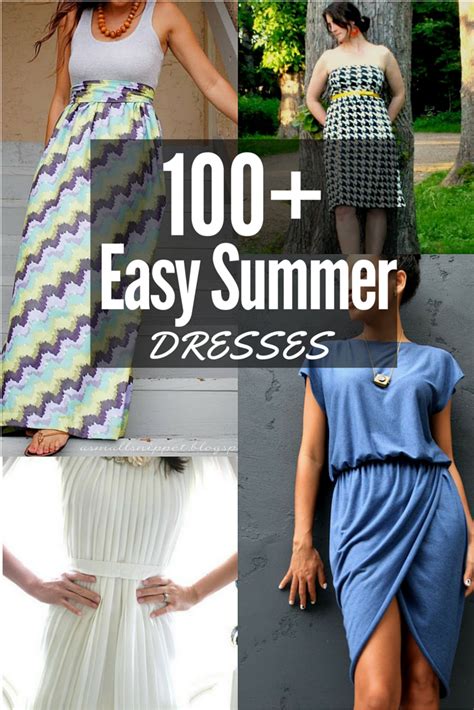 Easy Summer Dresses Round Up The Sewing Loft