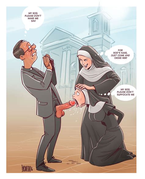 Pregnant Nuns Cartoon