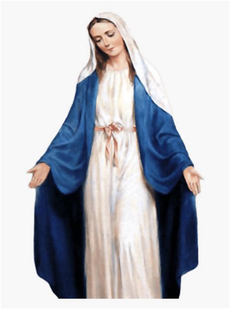 St Mary Alone Virgin Mary Transparent Free Transparent Clipart