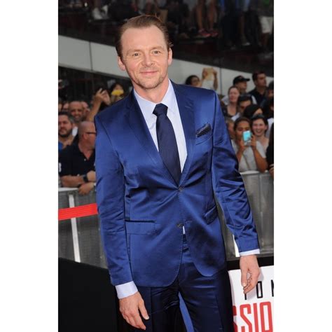 Simon Pegg At Arrivals For Mission Impossible Rogue Nation Premiere