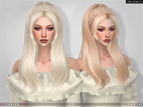 New Meshes Found In Tsr Category Sims 4 Female Hairstyles Sims