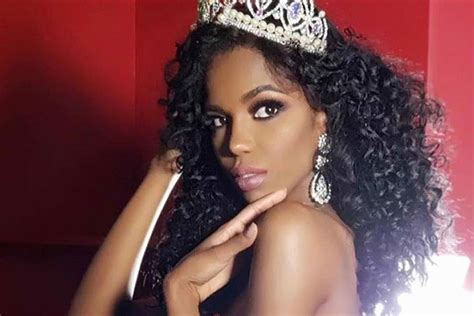 clauvid daly is the newly crowned miss universe dominican republic 2019 and will now represent