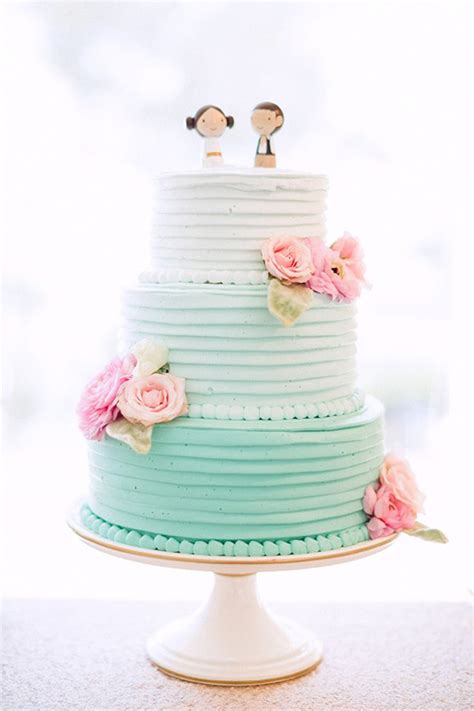 18 Pastel Wedding Cake Ideas For 2016 Spring