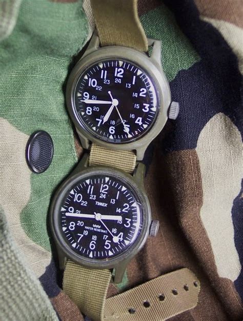 nonexpensive military field watch review timex vietnam war era old camper macgyver s watch