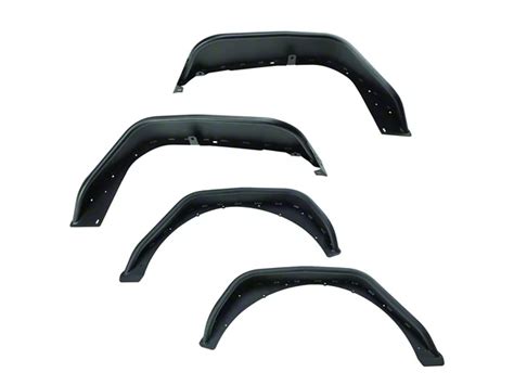 Rugged Ridge Jeep Wrangler Hd Steel Tube Fender Flares Front And Rear