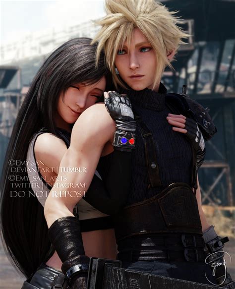 ᴇᴍʏ 🌟 Busy W Commissions On Twitter Cloud And Tifa Fantasy Couples Final Fantasy Characters