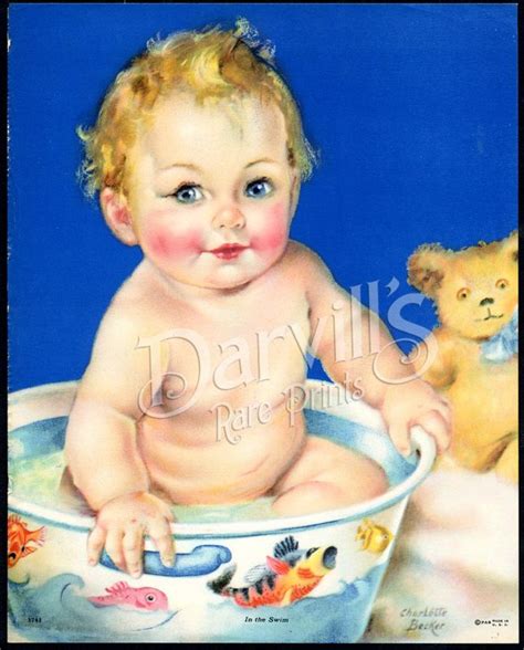 Vintage Calendar Prints Of Babies Children Pets Mothers Etc From