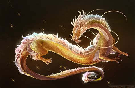 Celestial Dragon Drawn By Whitemantis For My Children Of The Dragon