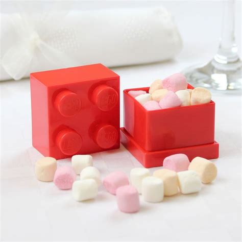 Red Lego Favour Box Partybits2go