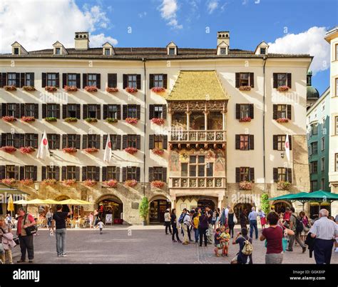 Goldenes Dachl At Innsbruck In Austria 795