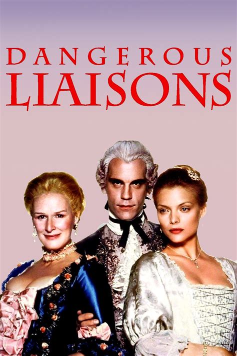 Movie Poster 1000x1500: Dangerous Liaisons 1988