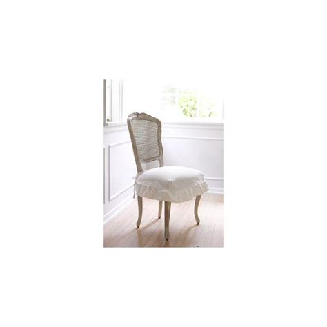 Rachel Ashwell Shabby Chic Chair Darcy W Slip Cover Vintage White