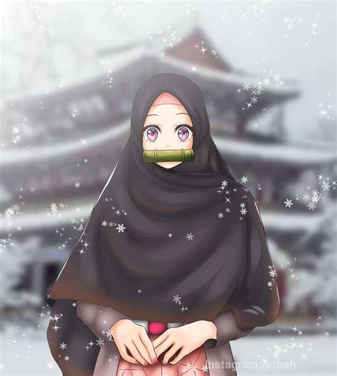 Pin By Aandi Dandromeda On Islamic Anime Kartun Hijab Gambar Gadis Berjilbab