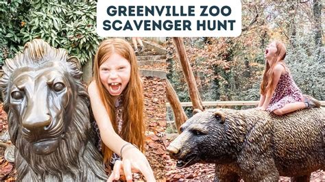 Zoo Adventure Day Exploring Wildlife At Greenville Sc Zoo Scavenger