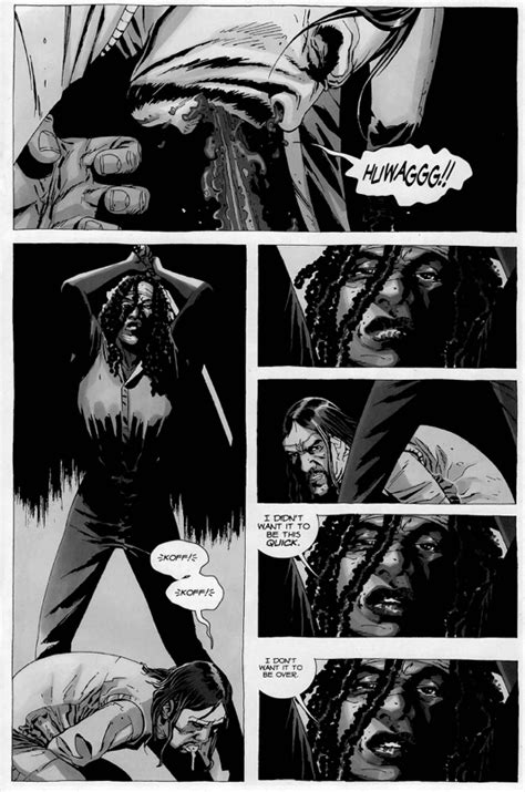 Michonne Vs The Governor The Walking Dead Comicnewbies