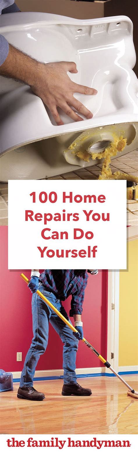 100 Home Repairs You Can Do Yourself Home Improvement Loans Home