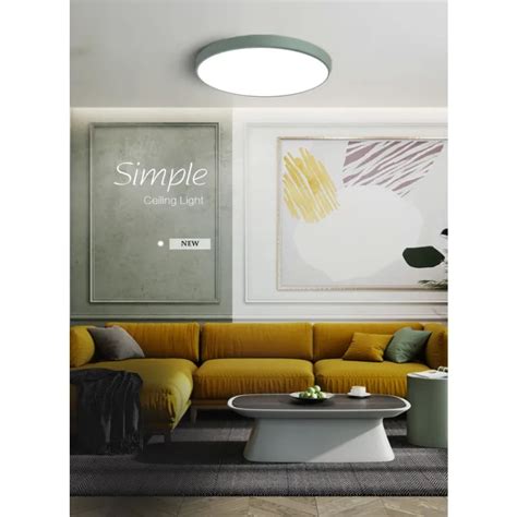 Nordic Ceiling Light Ultra Thin Led Mordern Simple Lamp Round For