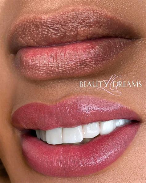 Lip Blushing On Dark Lips Can Lip Blush Neutralize Dark Lips Blush
